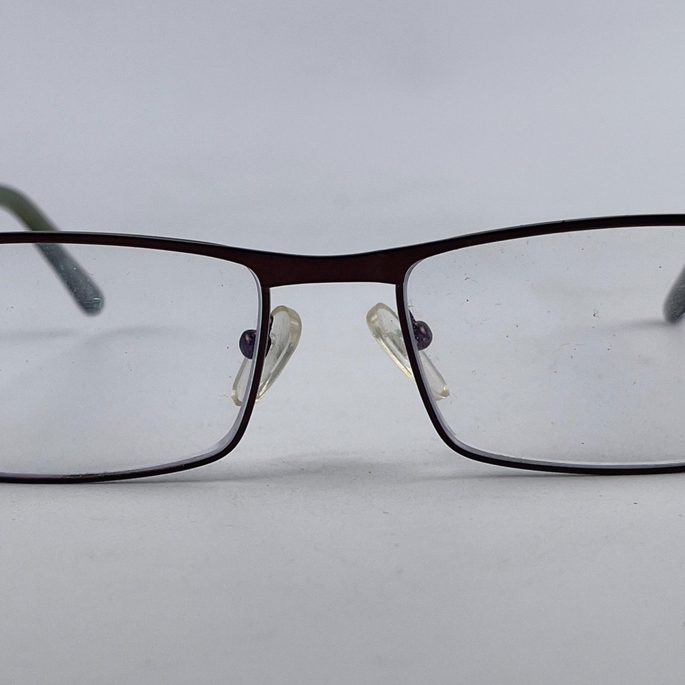D'amato DM4142 Unisex Adult Eyeglasses Frame Green Plastic Half Rim 54-16-140 mm - Picture 9 of 12